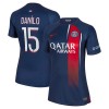 Paris Saint-Germain 2023-24 Danilo 15 Hjemme - Dame Fotballdrakt